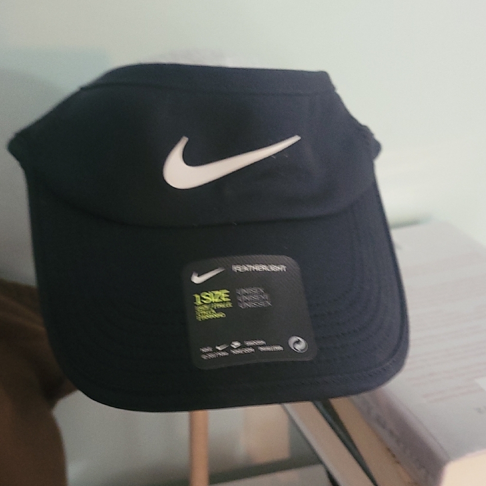 Nike Black Visor Cap